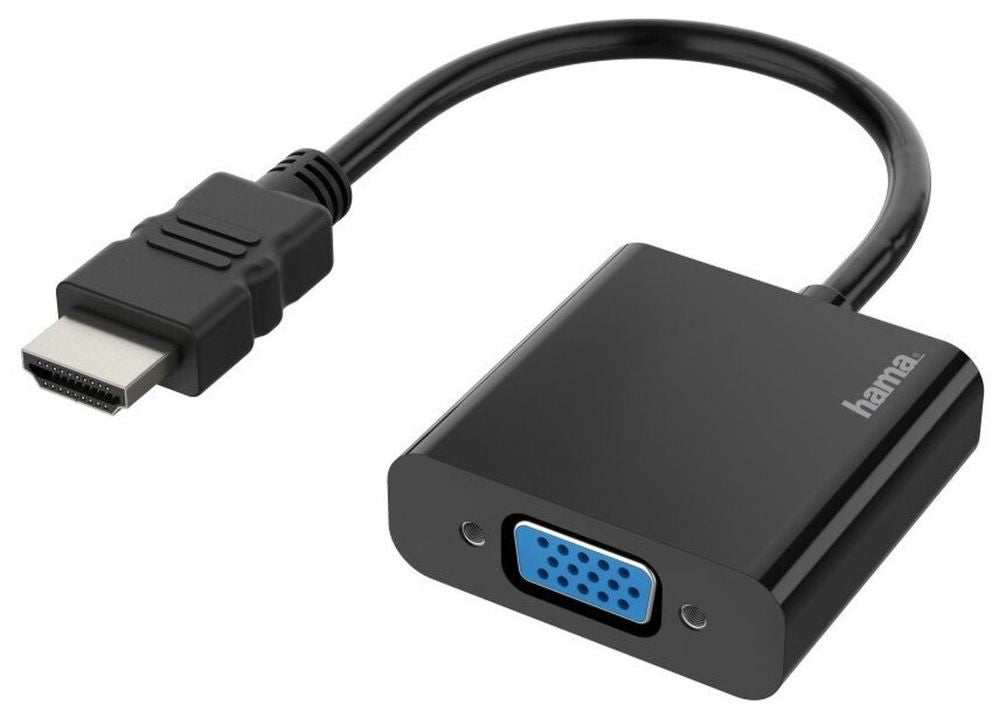 Электротовары и принадлежности Hama  Video Adapter, HDMI  Plug - VGA Socket, Audio Socket, Full-HD 1080p