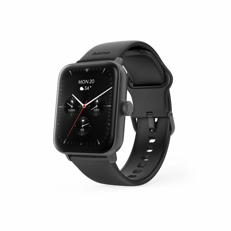 Nutikell Hama  6010 Smart Watch, GPS, TFT Display 1.65 Black