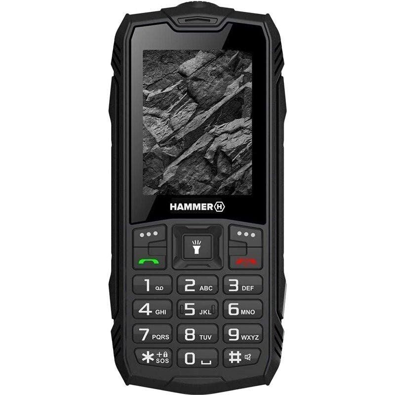 Mobiiltelefon Hammer  ROCK LTE (Black) Dual SIM 2.4