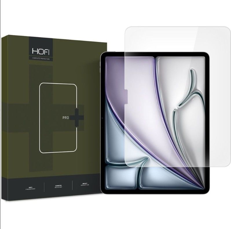 Kaitseklaasid Hofi  GLASS PRO+ IPAD AIR 11” 6 / 7 / 2024-2025 CLEAR