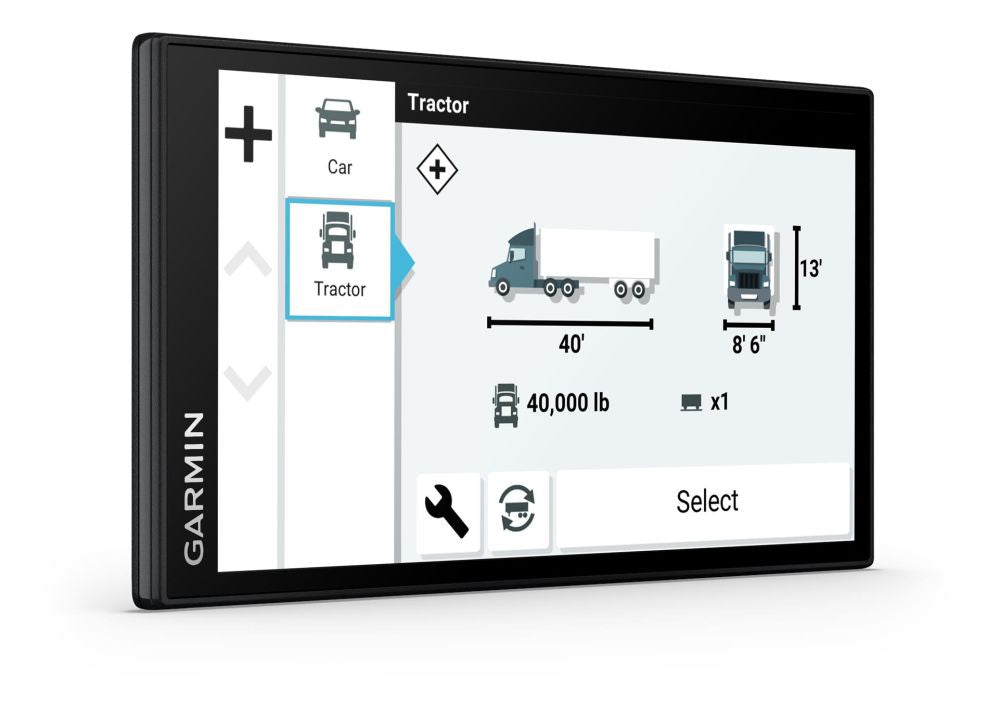 Autode navigeerimine Garmin  Dezl LGV 610 GPS Navigation