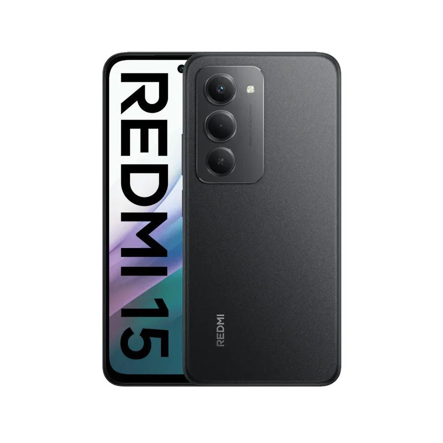 Смартфон Xiaomi  Redmi 15 5G 4/128GB Midnight Black