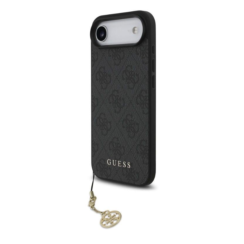 Tagakaaned Guess Apple iPhone Air Tone on Tone  4G Charm Case Gray