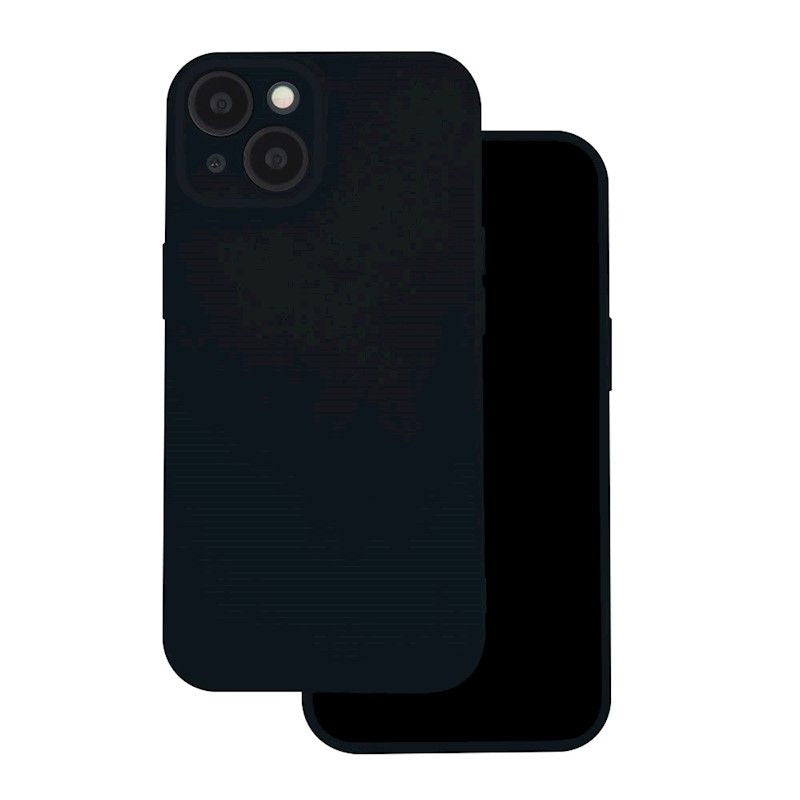 Back panel cover iLike Apple iPhone 17 Air Silicone case Black