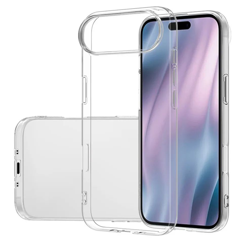 Tagakaaned iLike Apple iPhone 17 Air Slim 2 mm Box case Transparent
