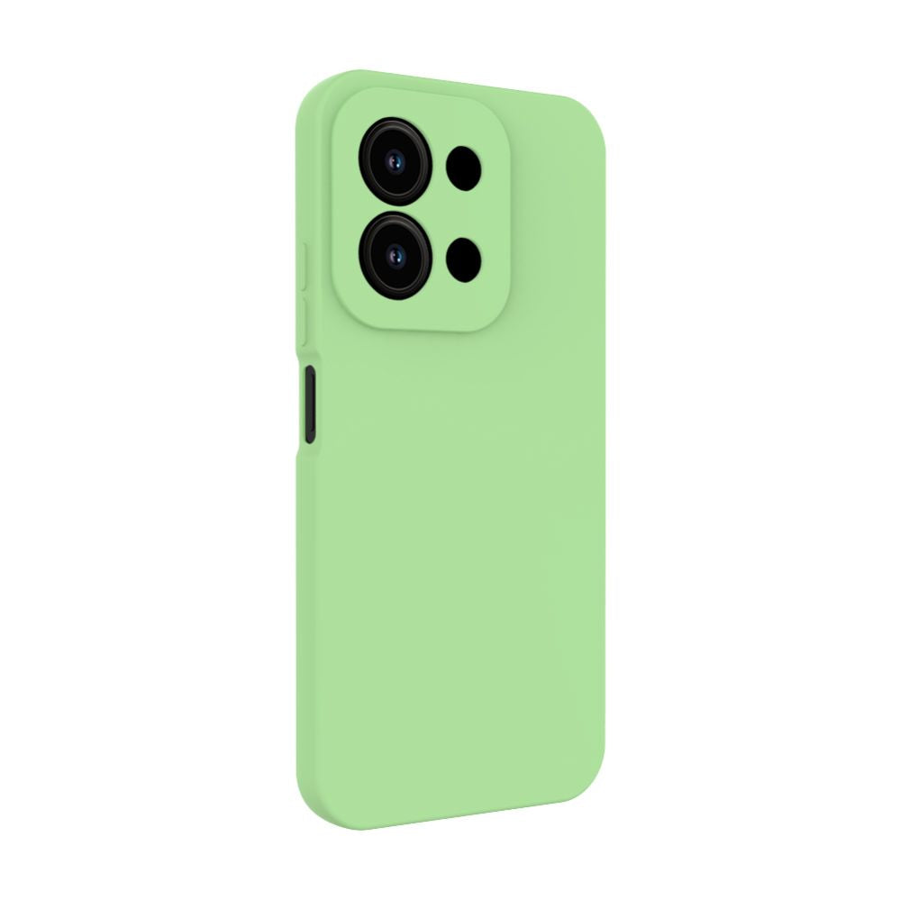 Back panel cover Evelatus Xiaomi Redmi 15C 4G/5G Premium Magnetic Soft Touch Silicone Case Mint Green