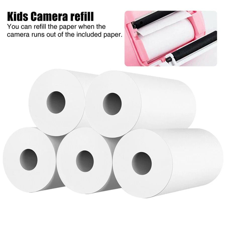 Другой товар HQ  Self-Adhesive Thermo Paper sticker x5 Rolls 57mm x 25mm for Kids Print Camera