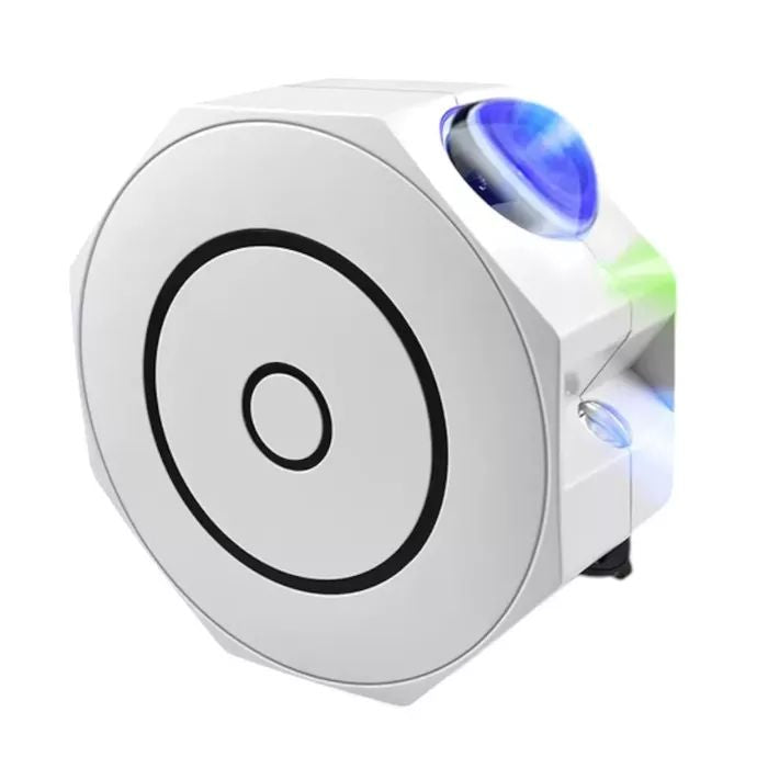 LED Projektor Elight  OC1 Octagon Laser Galaxy Star projector with sound / bluetooth App control & remote White