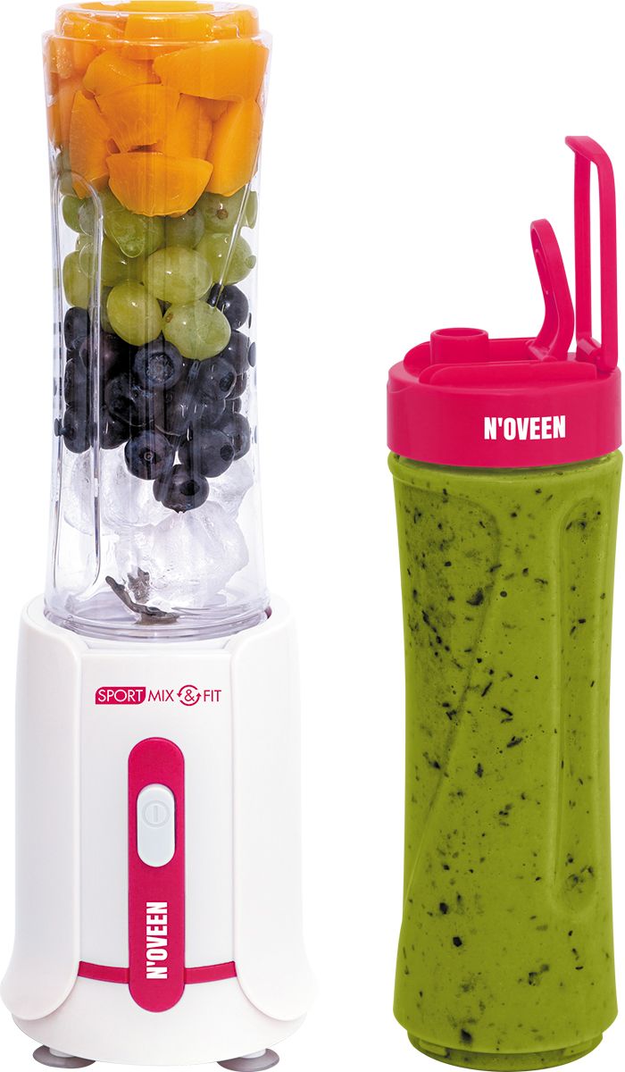 Измельчители Noveen  Blender 300W Ice Crushing Blades 2x600ml Bottles Non-Drip BPA-Free Amerant