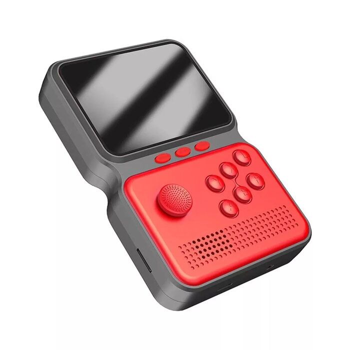 Kontroller HQ  M3 16bit Portable Retro Game console with 900 games 3'' HD LCD / TV RCA cable Red