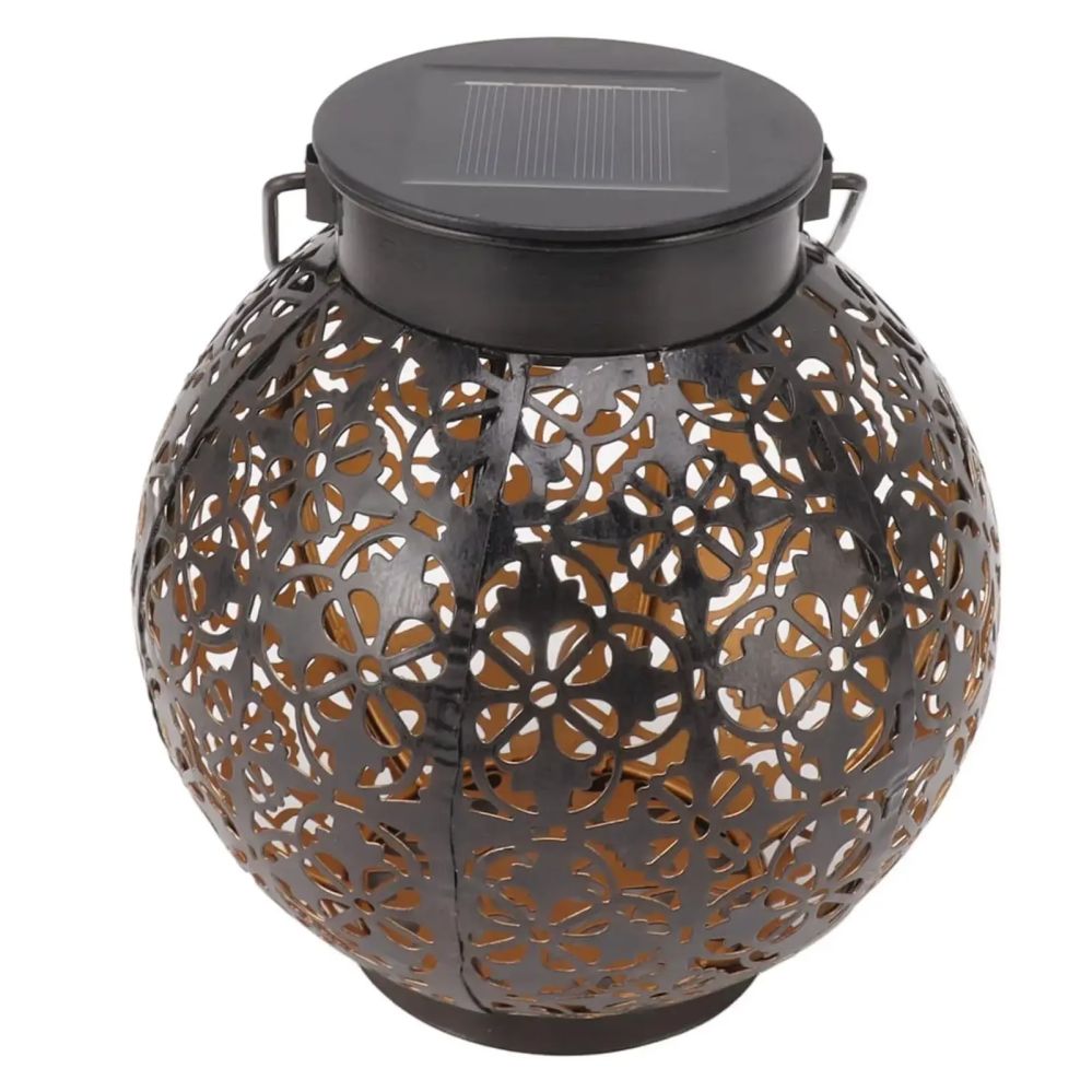 Освещение Elight  Garden Decor Solar IP65 LED Retro Latern shape hanging lamp (15x15cm) with dark sensor