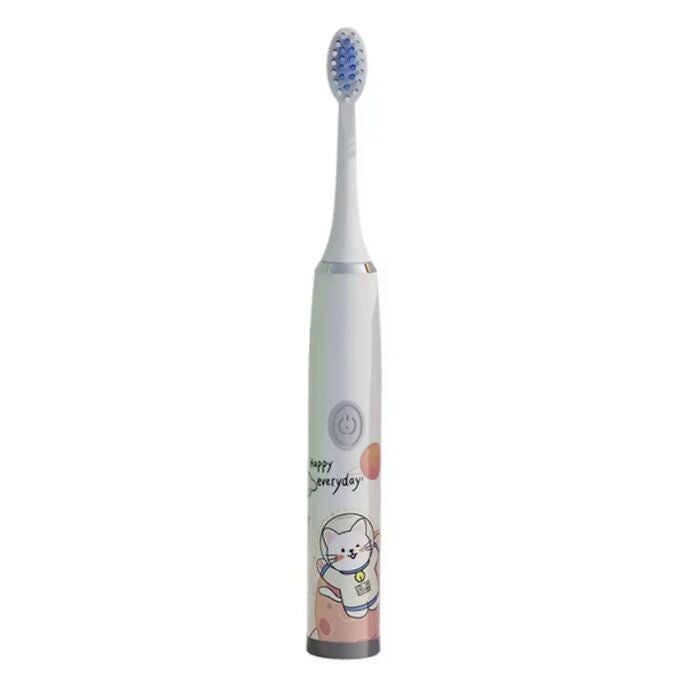 Зубная щётка Kiddyz  T1 Electric Sonic Toothbrush Kids 3 to 12 Years USB rechargeable (1 extra head) White