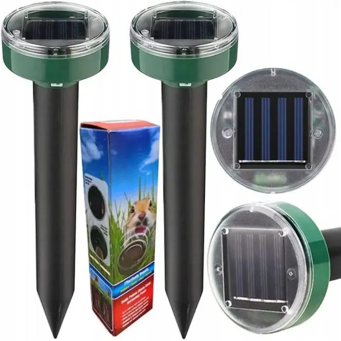 Другой товар iLike  Gardenera Solar Ultrasonic Mole and Rodent Repeller 22.5x6.3cm Set of 2 pcs for Garden and Lawn