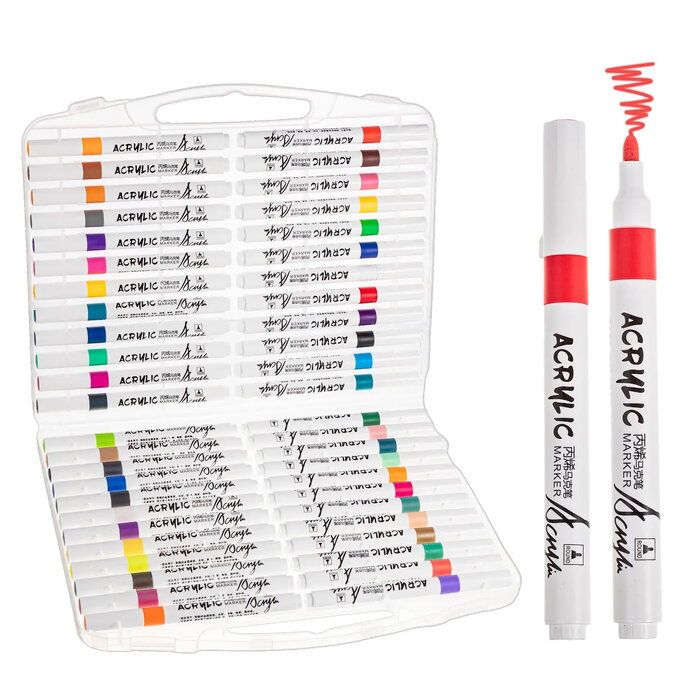 Mänguasjad iLike  Marker Set 60 Colors Dual-Tip Professional Drawing Markers Multicolor