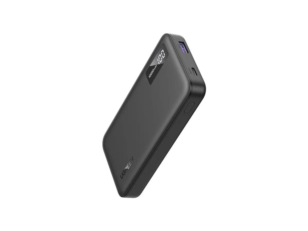 Juhtmeta laadija Ugreen  UGREEN 10000mAh Two-way Fast Charging Powerbank Black Black