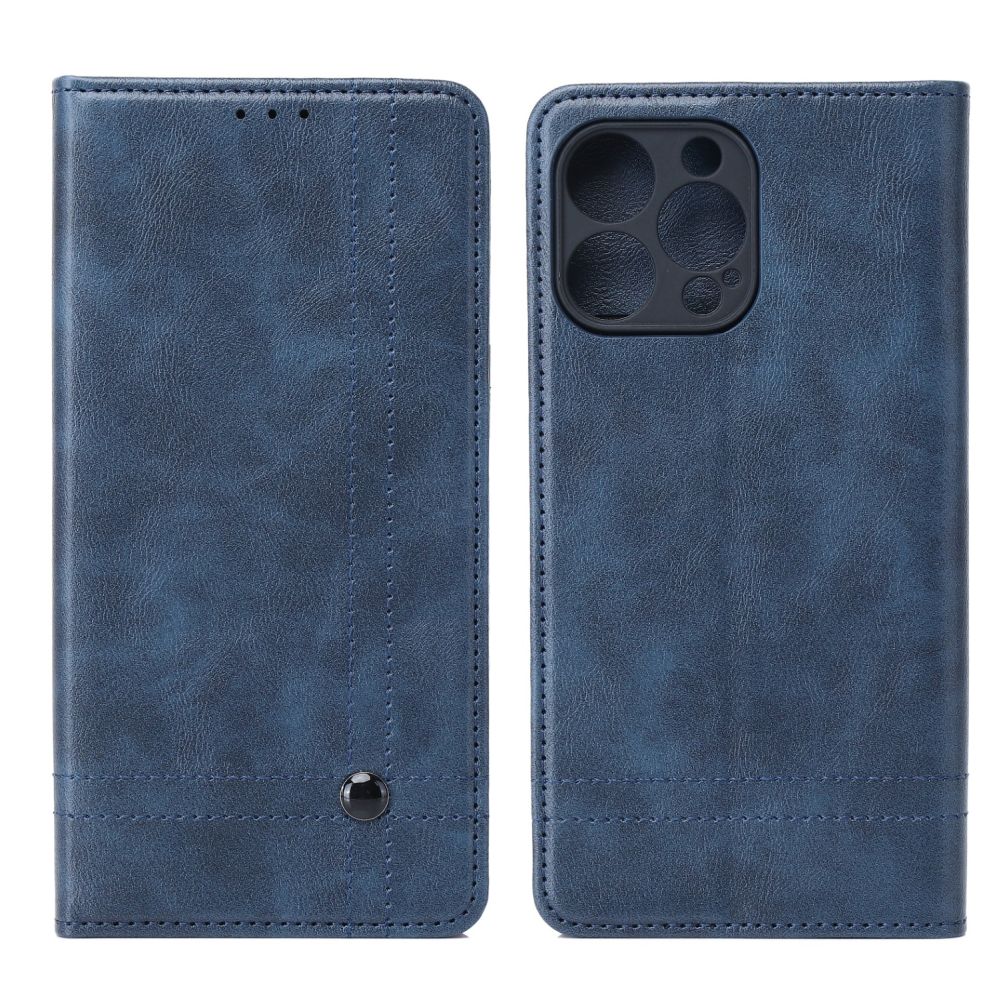 Чехол книжка iLike Xiaomi Redmi Note 14 Pro 4G Smart Seam book case Navy Blue