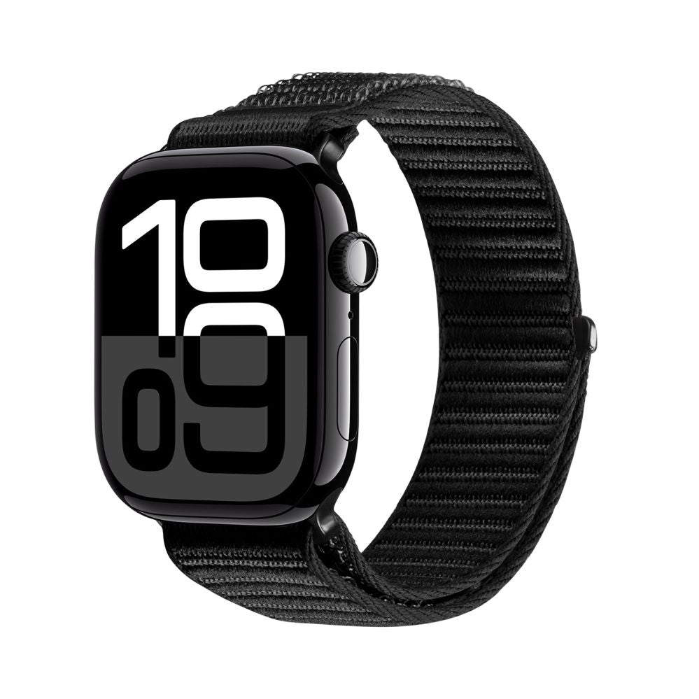 Ремешок Dux Ducis  Apple Watch 38/40/41/42MM YE Nylon Braided Loop Wrist Strap Black
