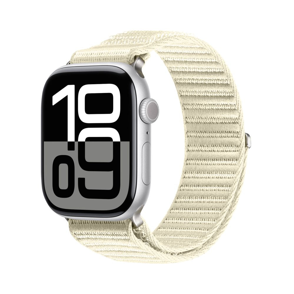 Rihm Dux Ducis  Apple Watch 38/40/41/42MM YE Nylon Braided Loop Wrist Strap Starlight