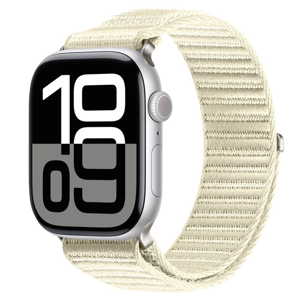 Rihm Dux Ducis  Apple Watch 42/44/45/46/49MM YE Nylon Braided Loop Wrist Strap Starlight