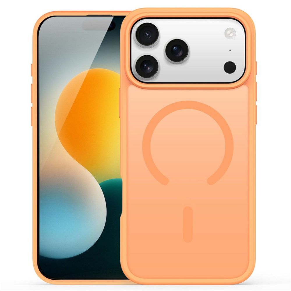 Tagakaaned Dux Ducis Apple iPhone 17 Pro YIND PC+TPU Case with MagSafe Orange