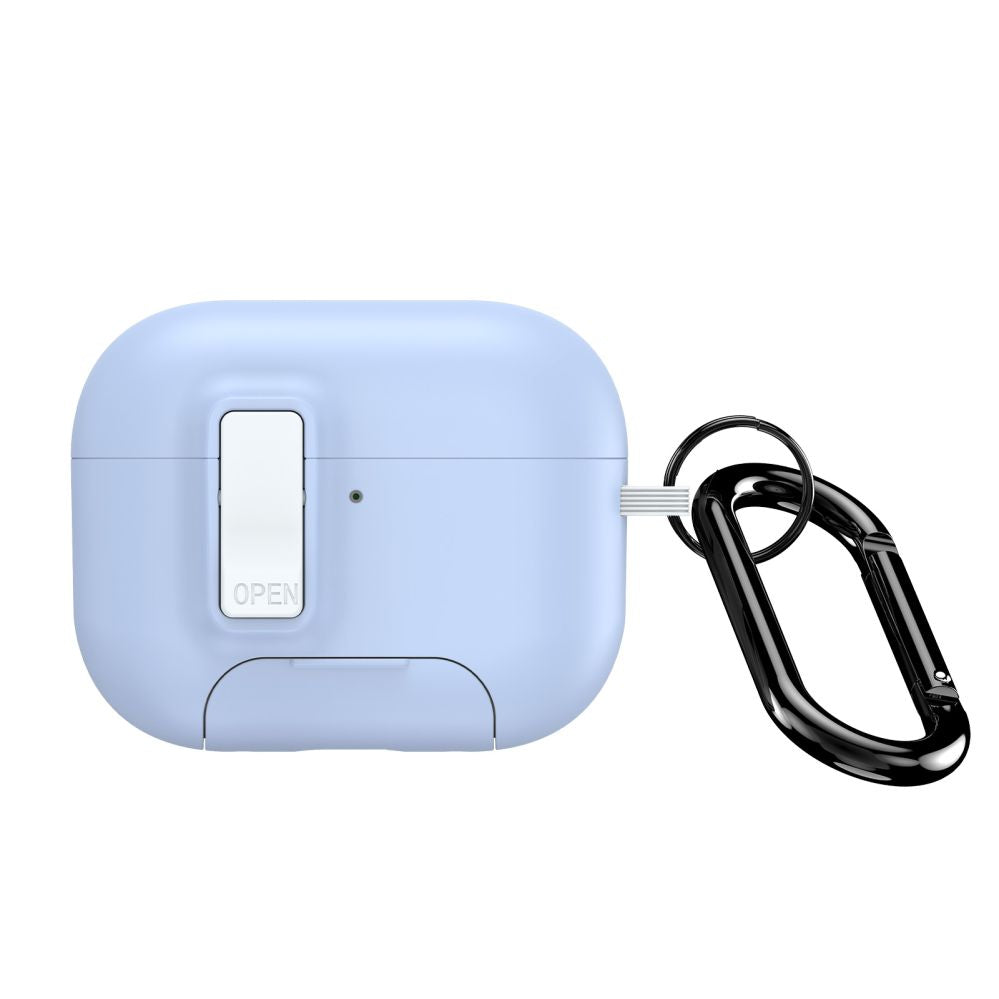Korpus kõrvaklappidele Dux Ducis Apple AirPods Pro 3 PECQ Series PC+TPU Cover with Hook White Blue