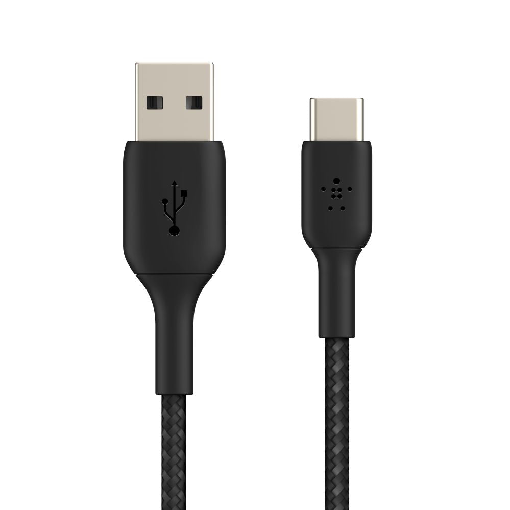 Kaabel Belkin  BOOST CHARGE  USB-A to USB-C Cable, Braided, 2M Black