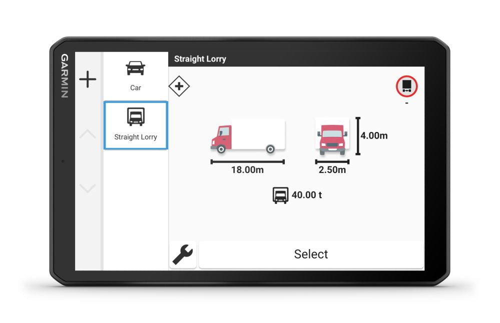 Autode navigeerimine Garmin  Dezl LGV820 8″ GPS Truck Sat Nav