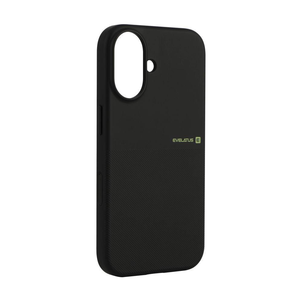 Back panel cover Evelatus Apple iPhone 17 Premium MagSafe Sandstone Case Black