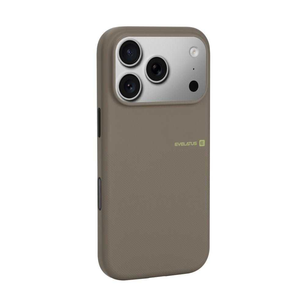 Tagakaaned Evelatus Apple iPhone 17 Pro Premium MagSafe Sandstone Case Grey