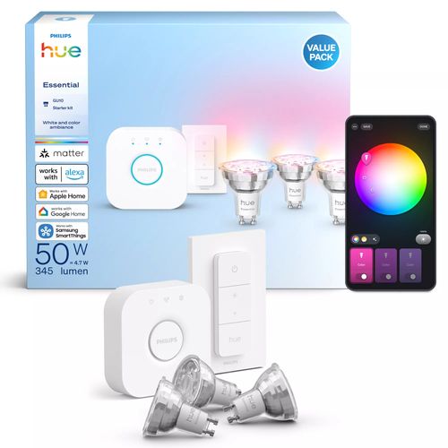 LED pirn Philips Hue  E WCA 345 GU10 3kit EU |