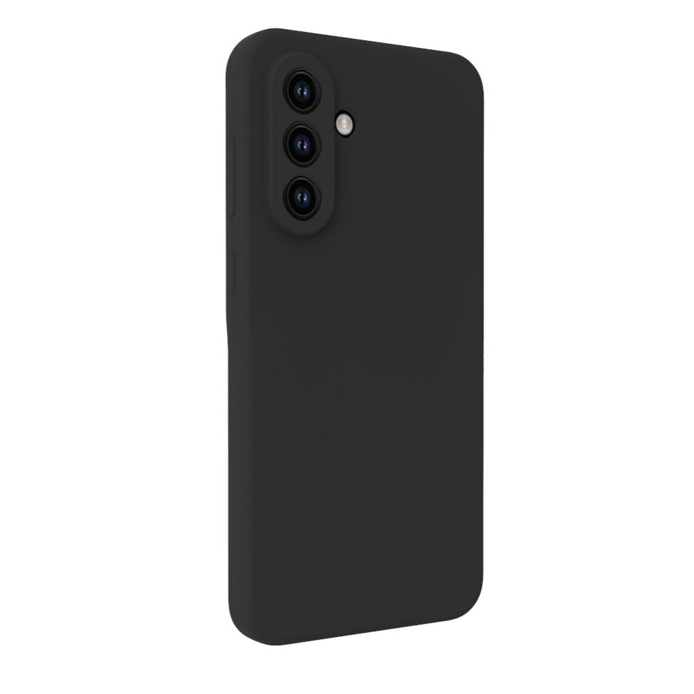 Tagakaaned Evelatus Samsung Galaxy A57 Premium Magnetic  Soft Touch Silicone Case Black