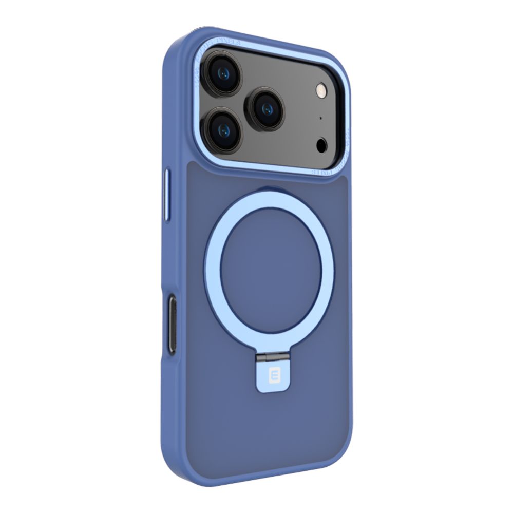 Чехол на заднюю панель Evelatus Apple iPhone 17 Pro Shield Case With MagSafe & Stand Matte Blue