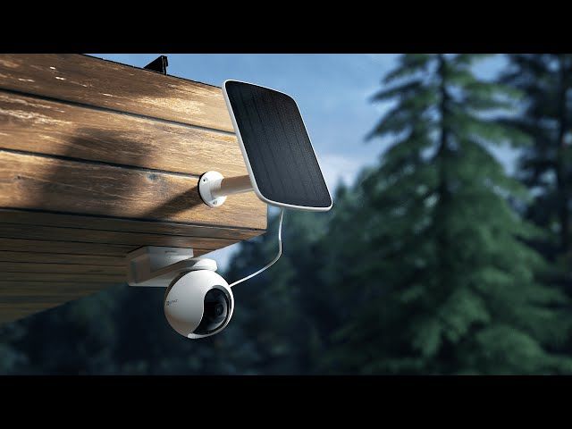 IP kaamerad EZVIZ  EB8 Pro 4G & Wi-Fi Smart Home Battery Camera + solar panel ICS-PSP 8
