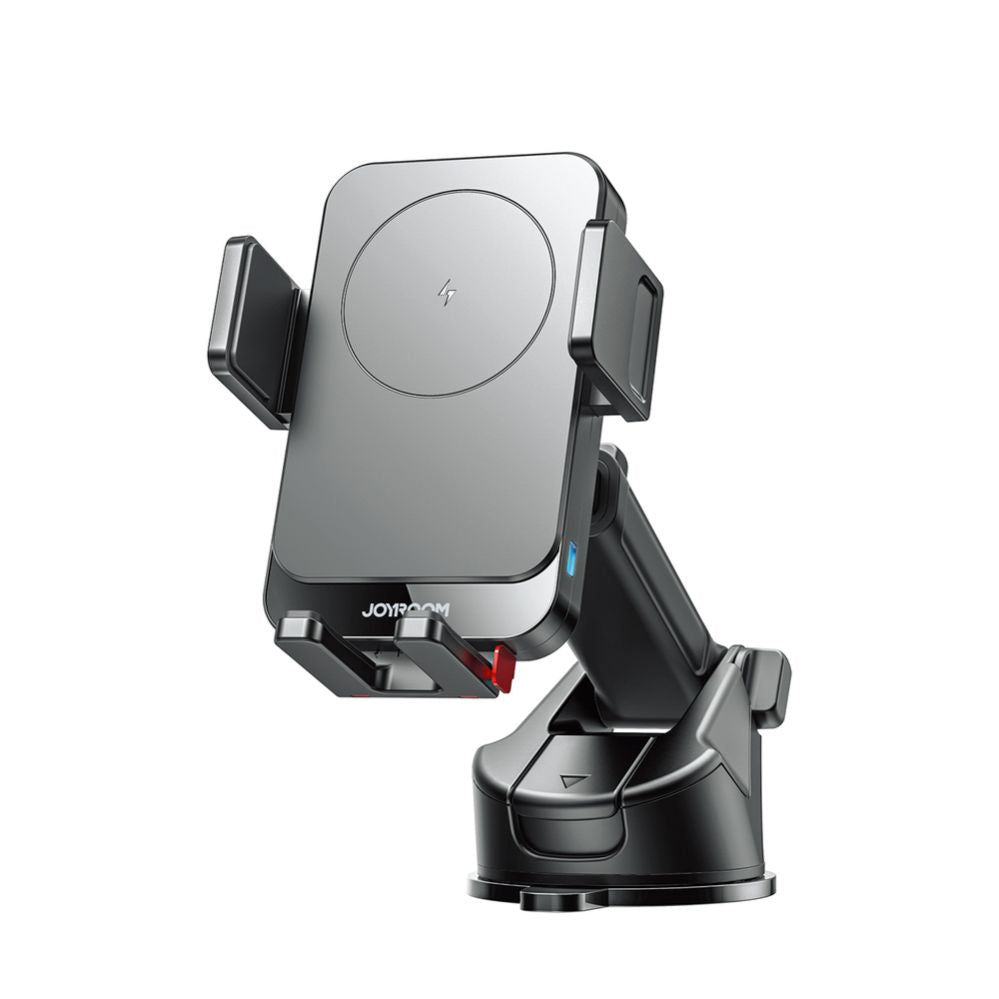 Autotarvikud Joyroom  R-ZS241S car mount with inductive charger for dashboard Black