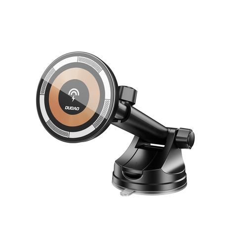 Autolaadijad Dudao  15W magnetic wireless extensio n-type suction Car Phone Black