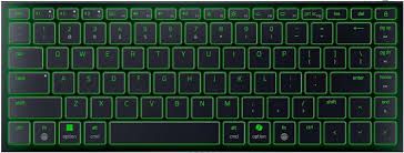 Computer keyboard Razer  Joro Portable Keyboard - US Layout Black