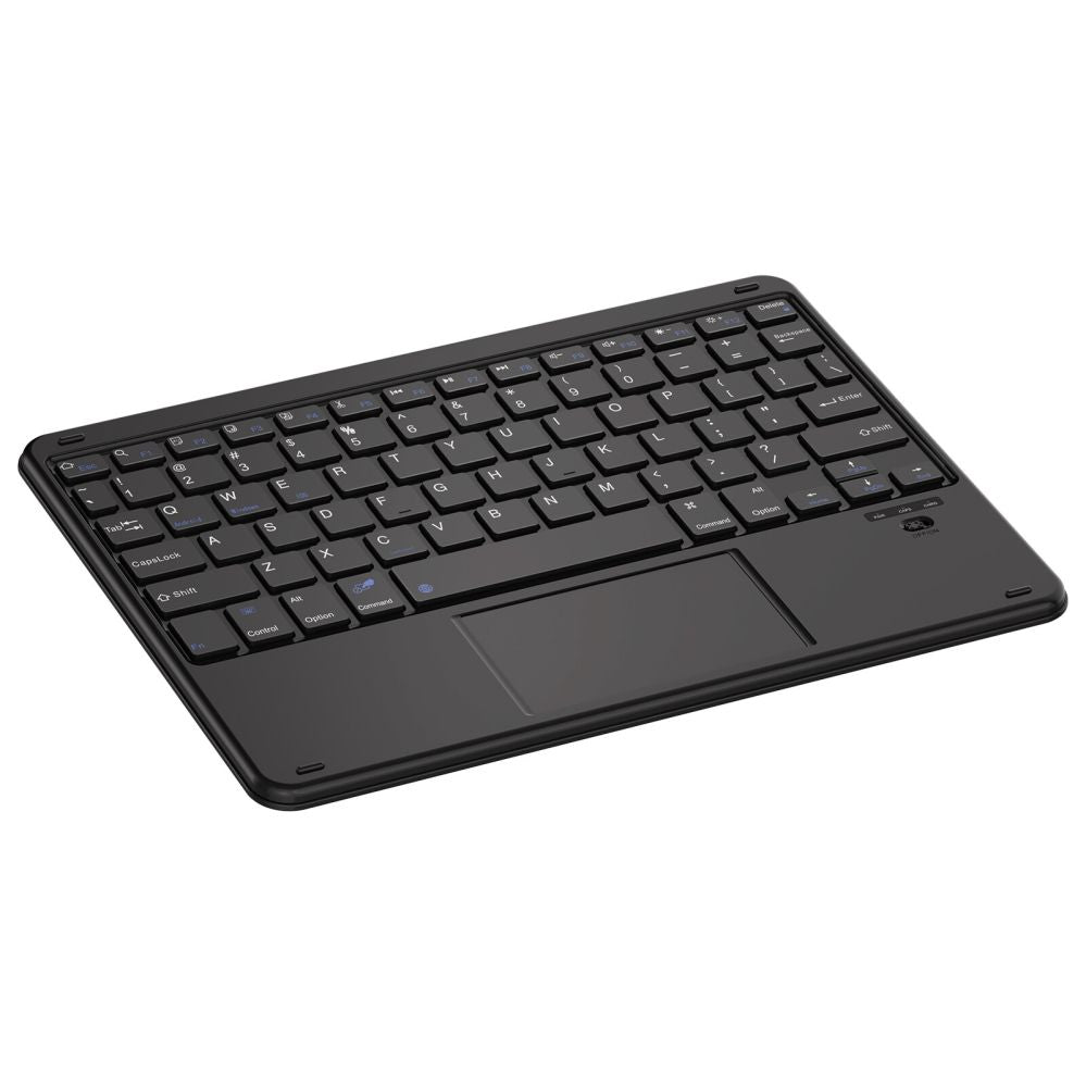 Компьютерная клавиатура Blackview  K2 Bluetooth Keyboard Wireless Slim 10" for Tablet & Smartphone, Bluetooth 3.0, 280mAh Battery, Windows / Android / iOS Black