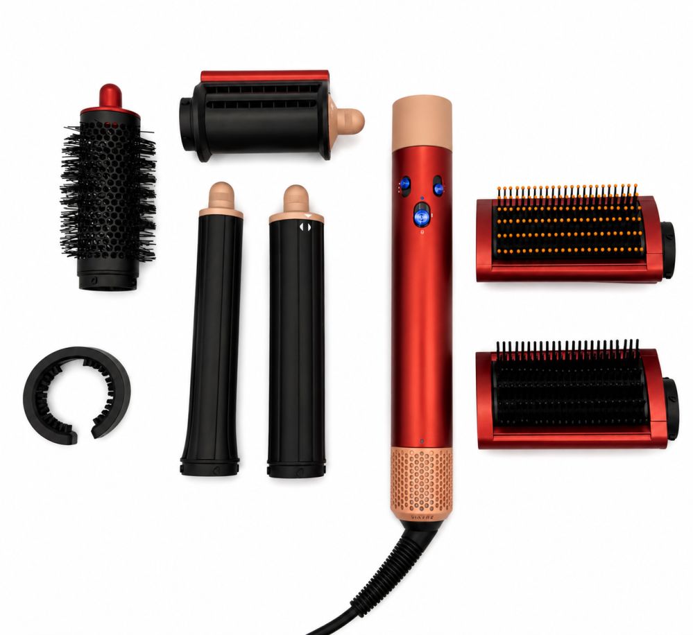 Juuksekujundajad iLike  Air Styling System – 6-in-1 Hair Styling Tool Set - Power 1200W Pink
