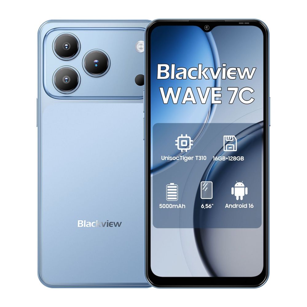 Смартфон Blackview  MOBILE PHONE WAVE 7C 4/128GB Blue
