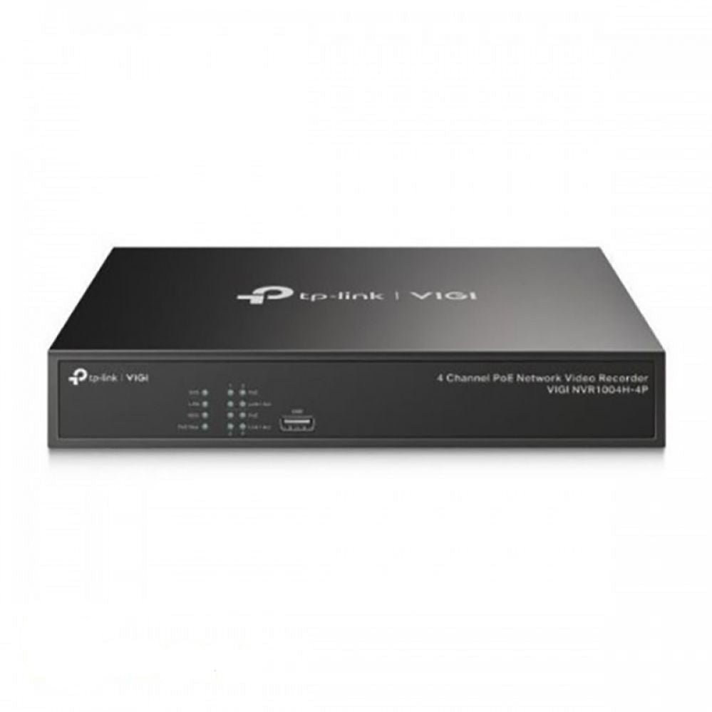 valvetarvikud TP-Link  NET VIDEO RECORDER 4CH POE+/VIGI NVR1004H-4P