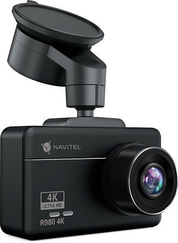 Videoregistraator Navitel  R980 4K dashcamwith Wi-Fi, GPS-informer, and digital speedometer