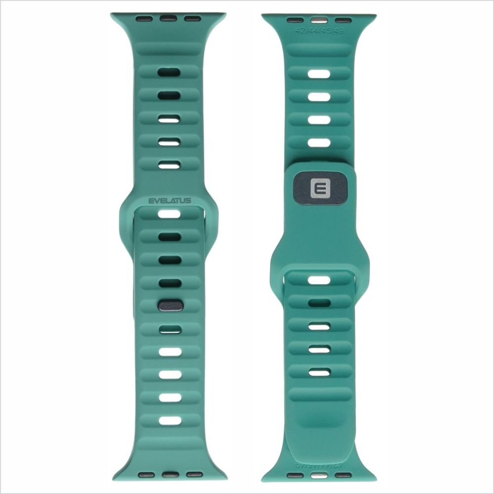 Ремешок Evelatus  Evelatus Watch 42/44/45 Sport Silicone Loop Green