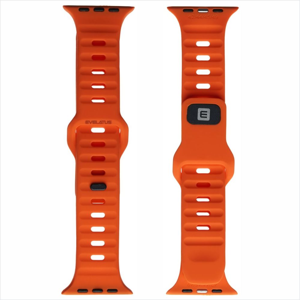 Rihm Evelatus  Evelatus Watch 42/44/45 Sport Silicone Loop Orange