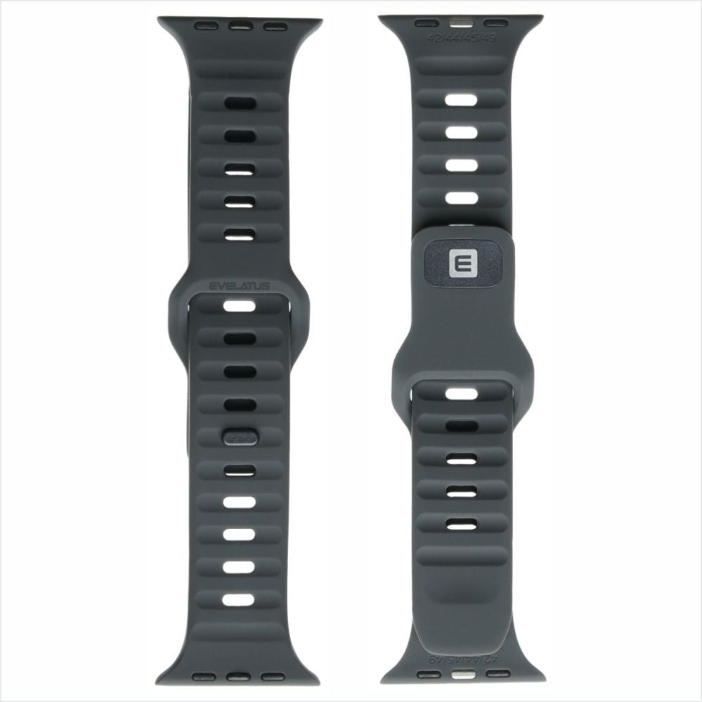 Ремешок Evelatus  Evelatus Watch 38/40/41 Sport Silicone Loop Anthracite Gray