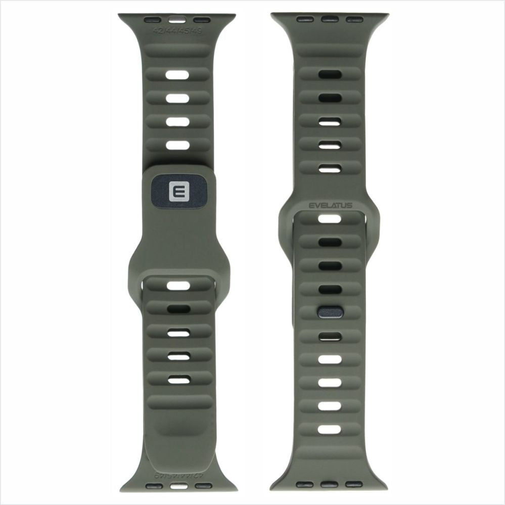 Rihm Evelatus  Evelatus Watch 42/44/45 Sport Silicone Loop Dark greenish Dark Green