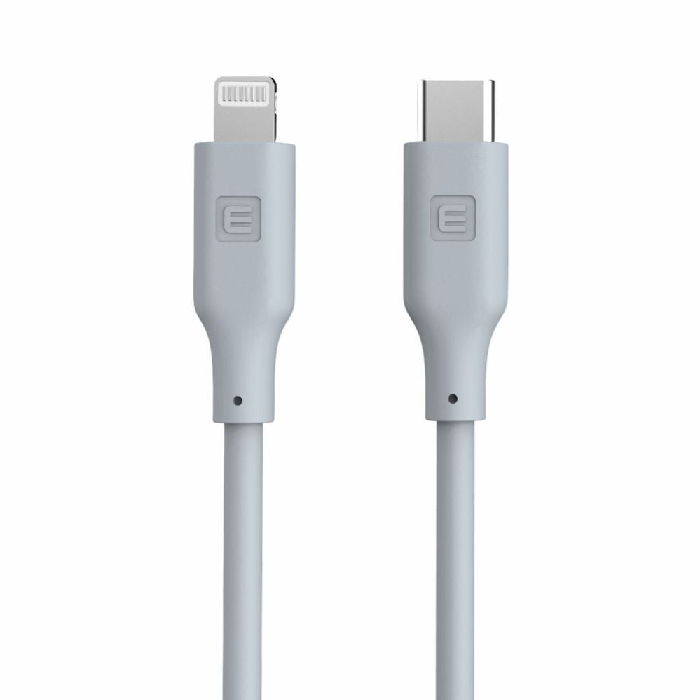 Kaabel Evelatus  Evelatus USB C to Lightning Silicone Cable 1.2M (MFI10CL) 60W / 20V3A White