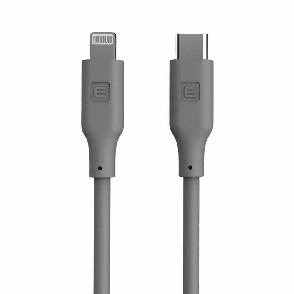 Кабель Evelatus  Evelatus USB C to Lightning Silicone Cable 1.2M (MFI10CL) 60W / 20V3A Grey
