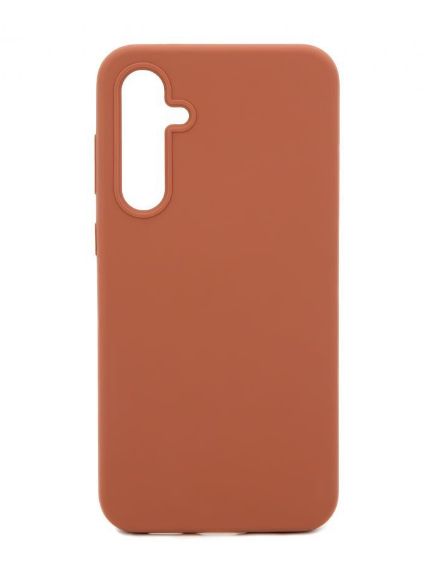 Чехол на заднюю панель Evelatus Samsung Galaxy A54 Premium Soft Touch Silicone Case Saddle Brown