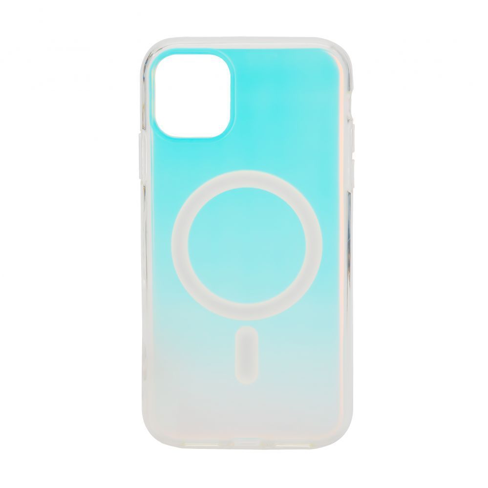 Back panel cover Connect Apple iPhone 11 Transparent gradient Case Chameleon