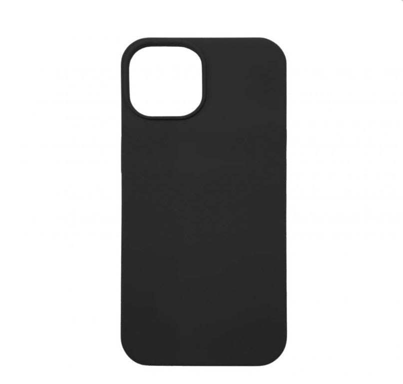 Back panel cover Connect Apple iPhone X / Xs Premium Quality Soft Touch Silicone Case Black